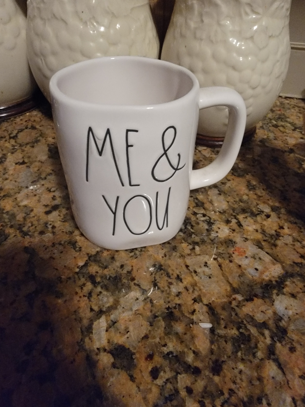 Rae Dunn "ME & YOU" Ceramic Coffee Mug - Home Dining
